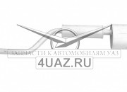 2206-95-1201008-01 Глушитель с резонатором УАЗ-2206 c дв. ЗМЗ-409 Евро-4 - Запчасти УАЗ, Екатеринбург