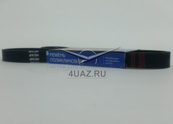6РК-1054 Ремень вентилятора УАЗ-2206 (ЗМЗ-4091) - Запчасти УАЗ, Екатеринбург