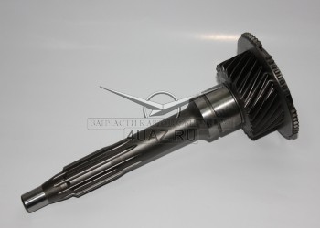 3163-1701025-00 Вал первичный в сборе КПП DYMOS - Запчасти УАЗ, Екатеринбург
